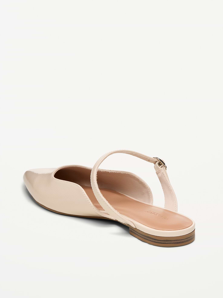 Image number 5 showing, Pointed-Toe Mule Flats for Women
