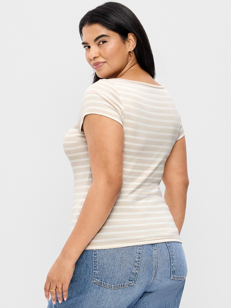 Image number 6 showing, Snug Boatneck T-Shirt