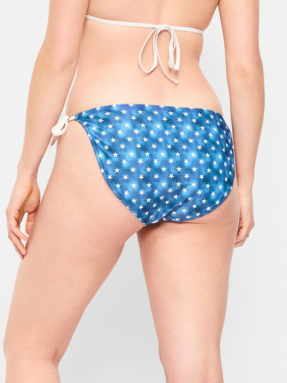 String Bikini Swim Bottoms