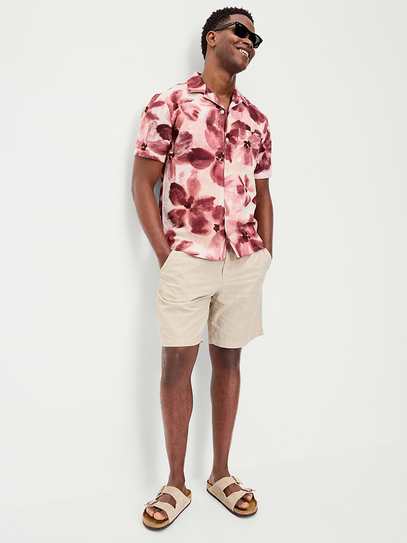 Short-Sleeve Camp Shirt
