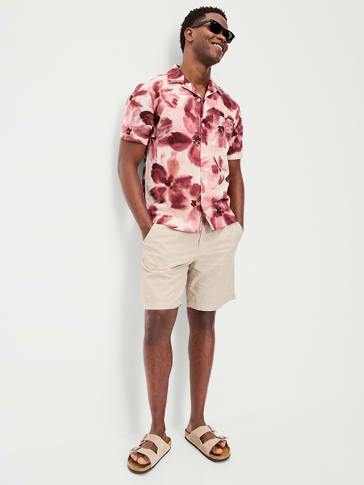 L'image numéro 3 présente Chemise de vacances à manches courtes