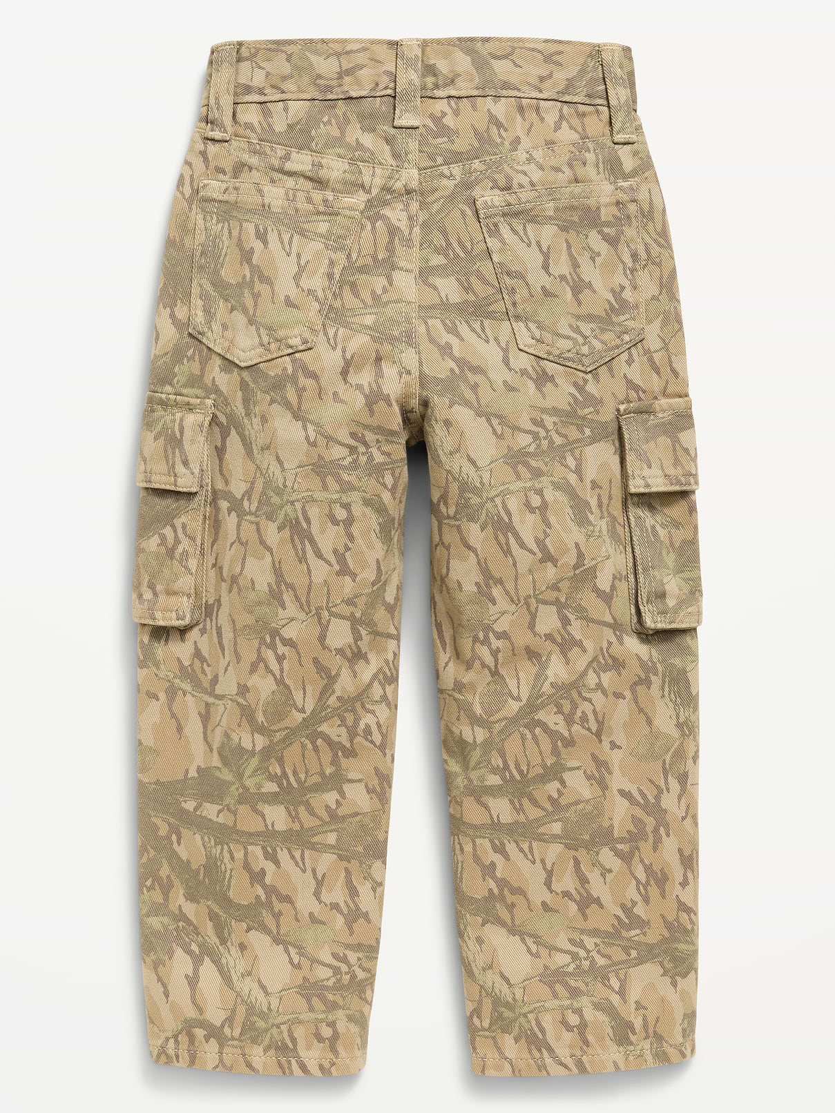Image number 2 showing, Baggy Barrel-Leg Cargo Jeans for Toddler Boys