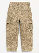 Image number 2 showing, Baggy Barrel-Leg Cargo Jeans for Toddler Boys