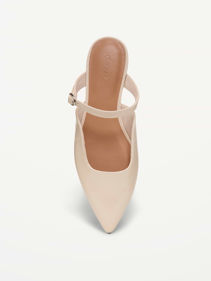 Image number 3 showing, Pointed-Toe Mule Flats for Women