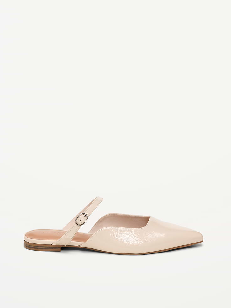 Image number 4 showing, Pointed-Toe Mule Flats for Women