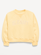 Image number 1 showing, Logo-Graphic Crew-Neck Sweatshirt for Girls