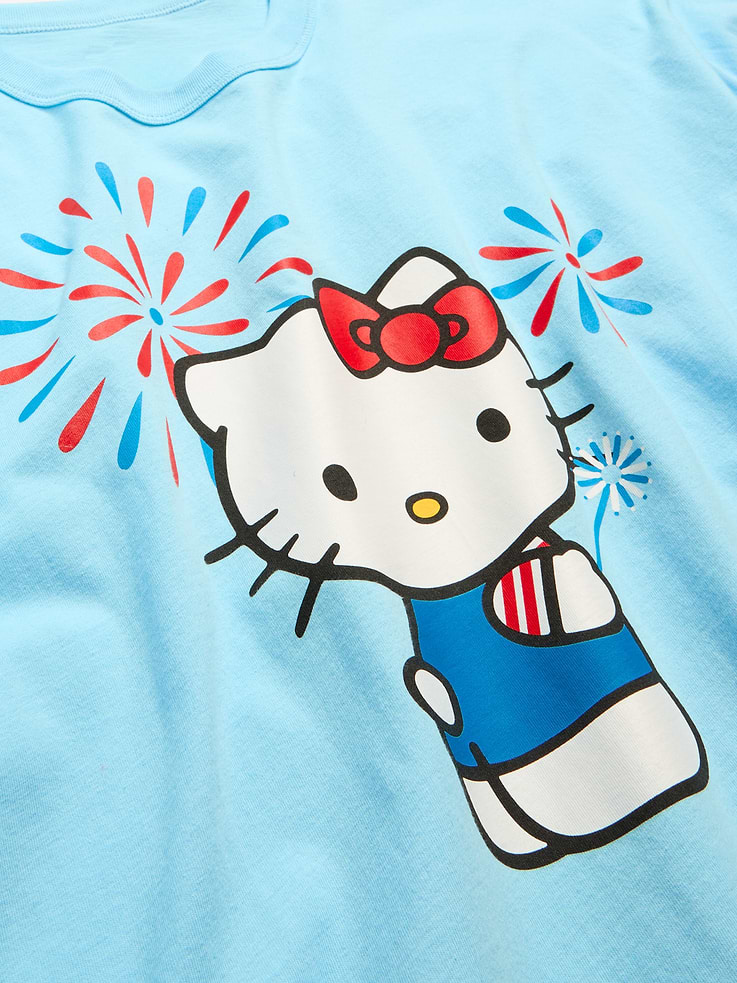 Image number 4 showing, Hello Kitty® Oversized Graphic Tunic T-Shirt