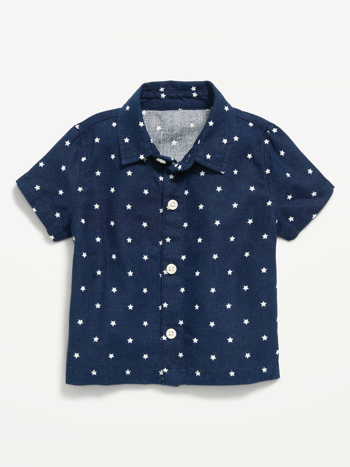 Image number 1 showing, Printed Short-Sleeve Shirt for Baby
