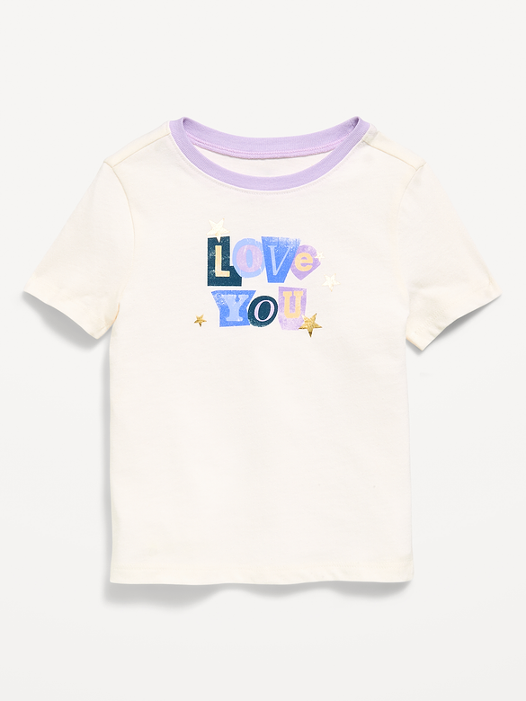 Short-Sleeve Graphic T-Shirt for Toddler Girls