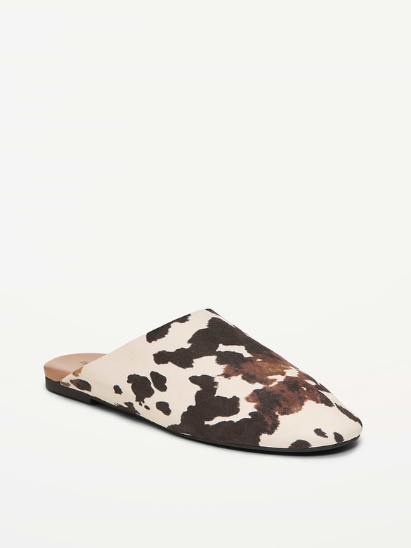 Faux-Suede Mule Clogs for Women