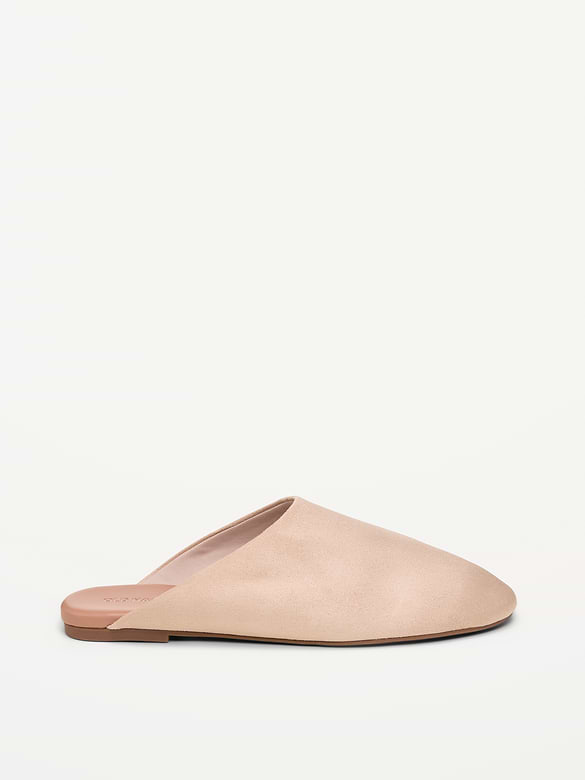 Faux-Suede Mule Clogs for Women