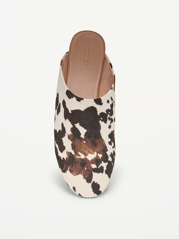 Faux-Suede Mule Clogs for Women