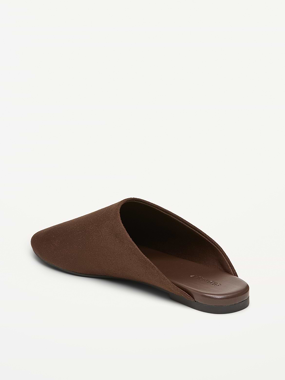 Faux-Suede Mule Clogs for Women