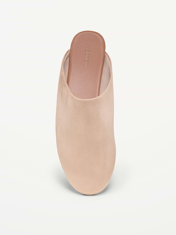 Faux-Suede Mule Clogs for Women