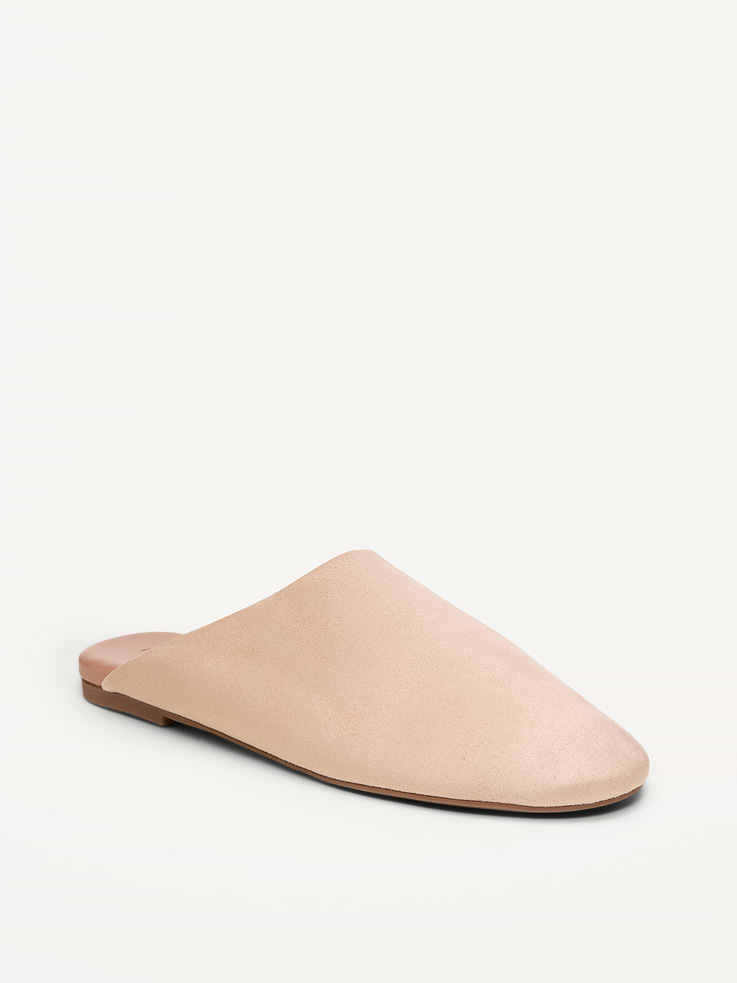 Image number 1 showing, Faux-Suede Mule Clogs for Women