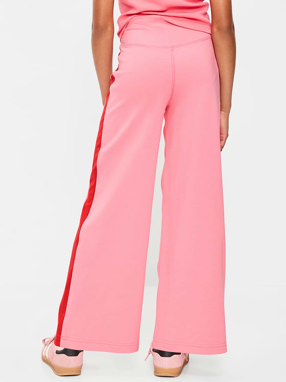 High-Waisted PowerChill Crossover Wide-Leg Pants for Girls
