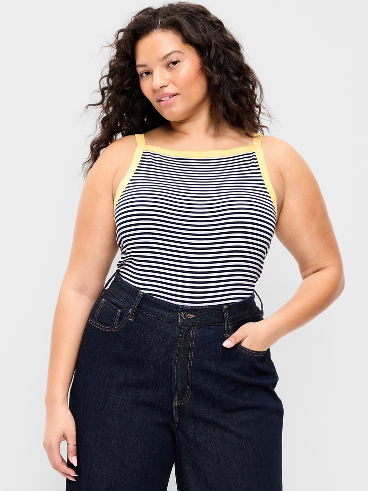 Image number 7 showing, Snug Apron-Neck Tank Top