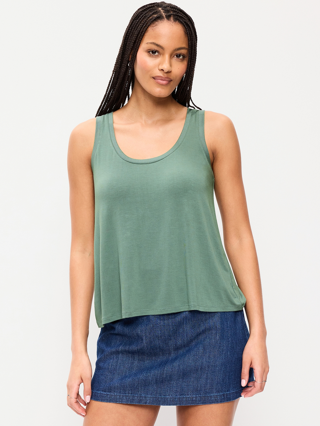 Luxe Scoop-Neck Tank Top | Old Navy Luxe Scoop-Neck Tank Top | Old Navy