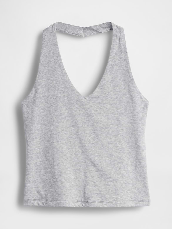 CloseKnit Halter Crop Top