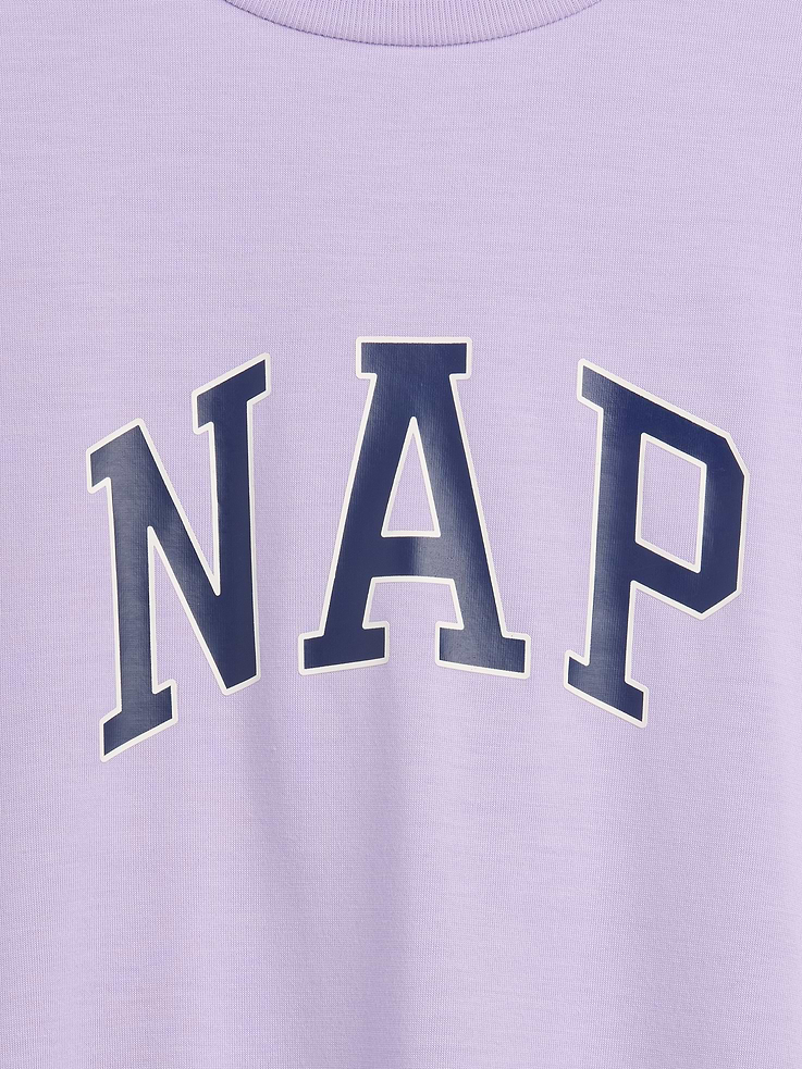 Image number 4 showing, Kids Recycled PJ Short Set