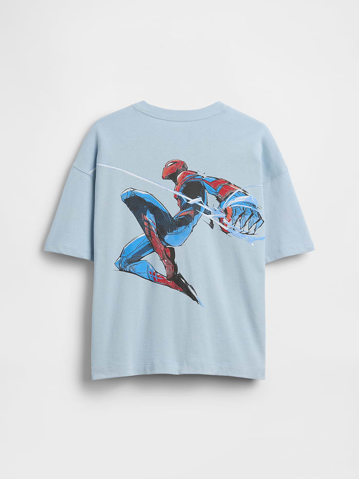 Image number 2 showing, Kids Marvel Oversized Graphic T-Shirt