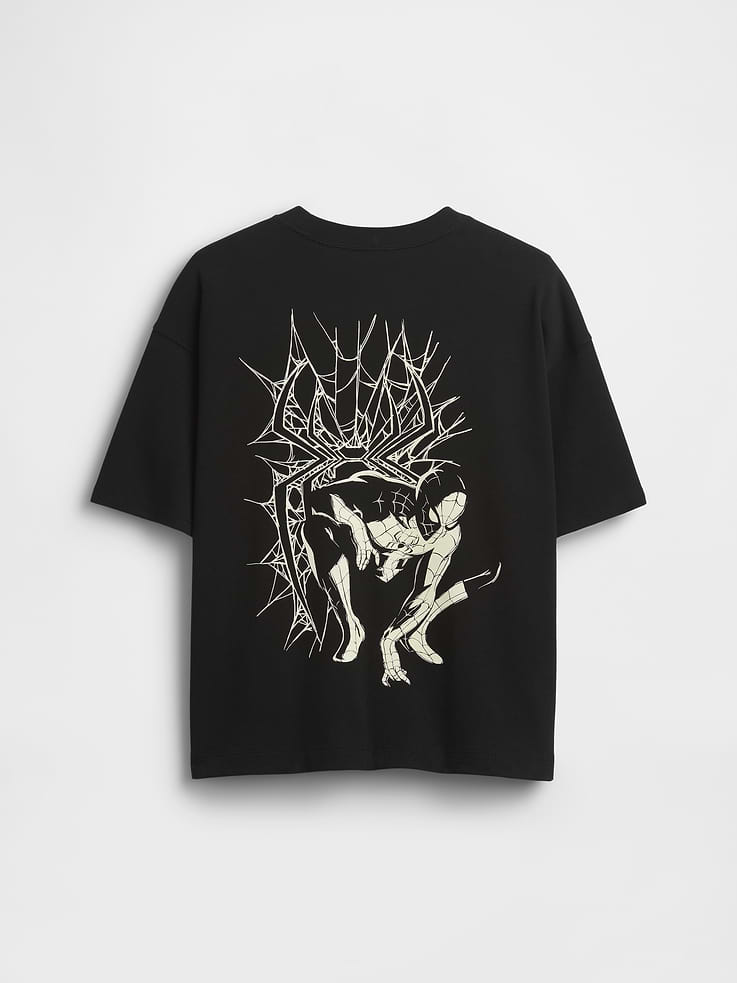 Image number 2 showing, Kids Marvel Oversized Graphic T-Shirt