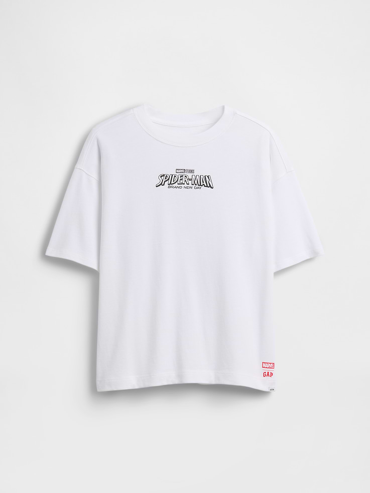 Image number 1 showing, Kids Marvel Oversized Graphic T-Shirt