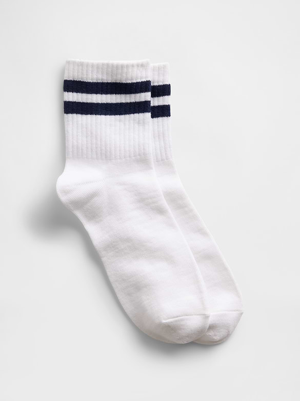 Stripe Crew Socks