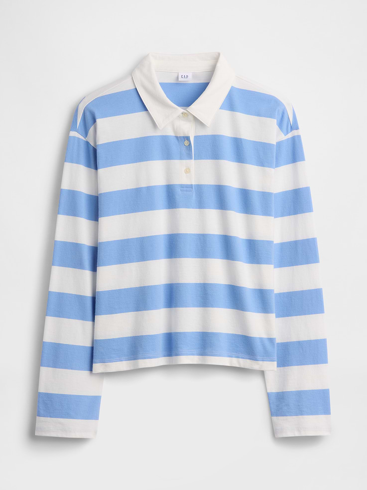 Image number 5 showing, Relaxed Rugby Polo Shirt