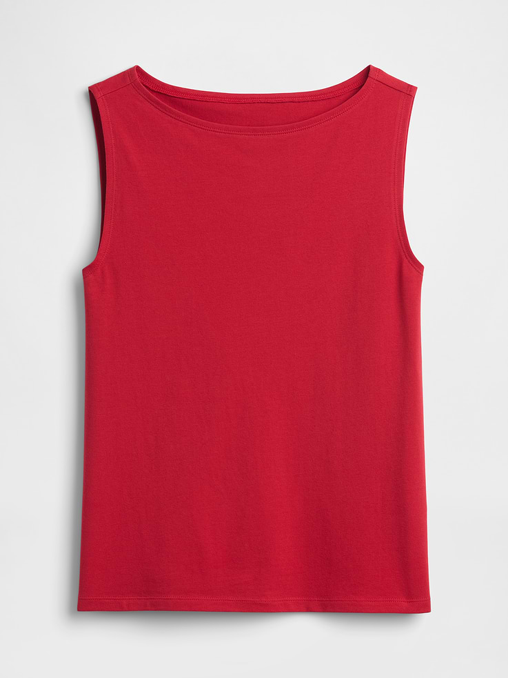 Image number 5 showing, Boatneck Tank Top
