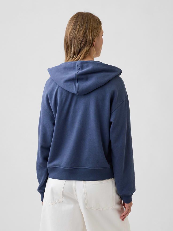 Image number 2 showing, Relaxed French Terry Hoodie