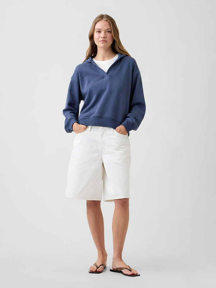 Image number 3 showing, Relaxed French Terry Hoodie