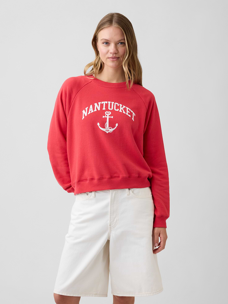 Image number 1 showing, Relaxed Graphic Sweatshirt