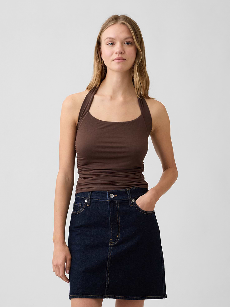 Image number 1 showing, Halter Tank Top