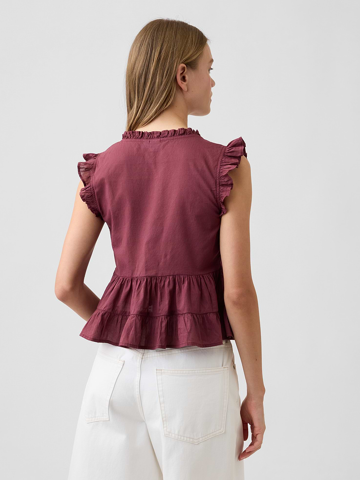 Image number 2 showing, Tiered Ruffle Top