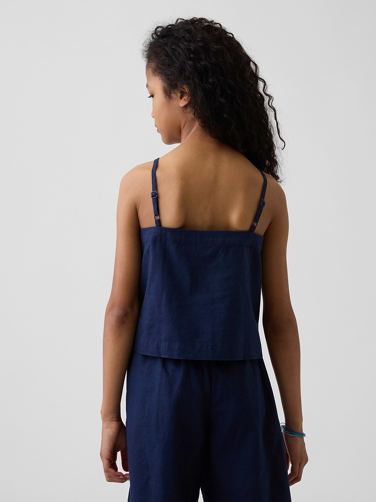 Image number 3 showing, Kids Linen-Cotton Tank Top