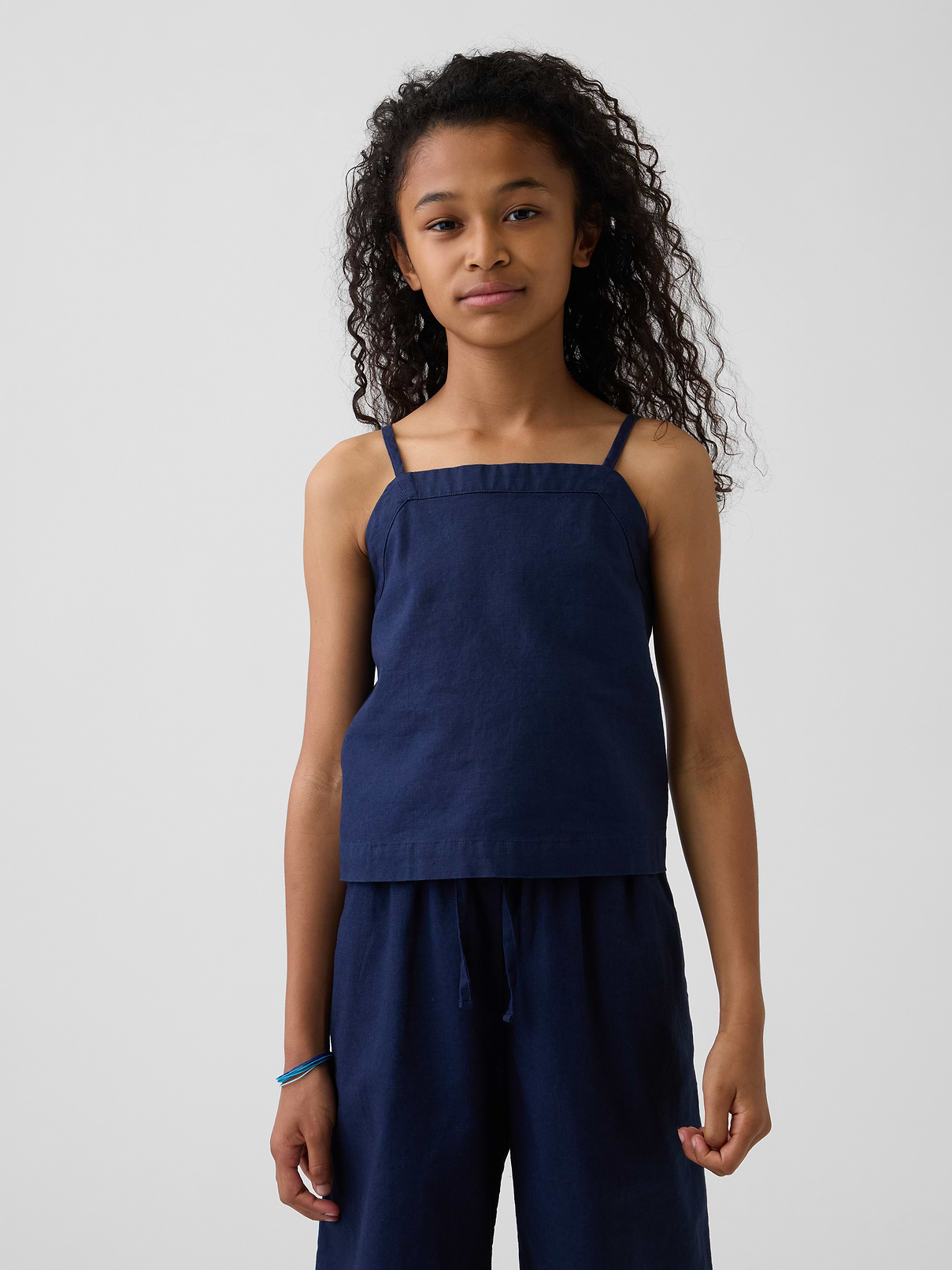 Kids Linen-Cotton Tank Top