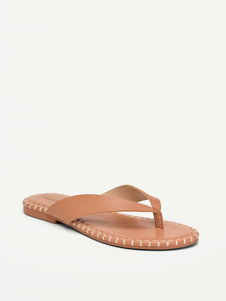 Image number 1 showing, Whipstich Flip-Flops for Women