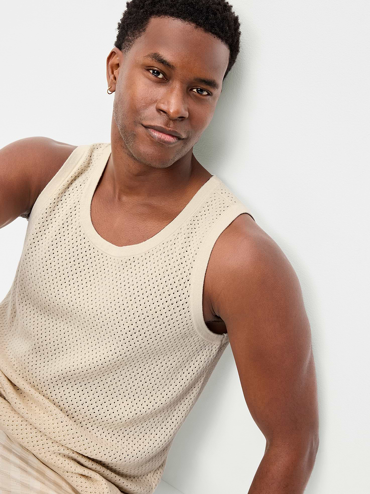 L'image numéro 3 présente Camisole décontractée en tricot