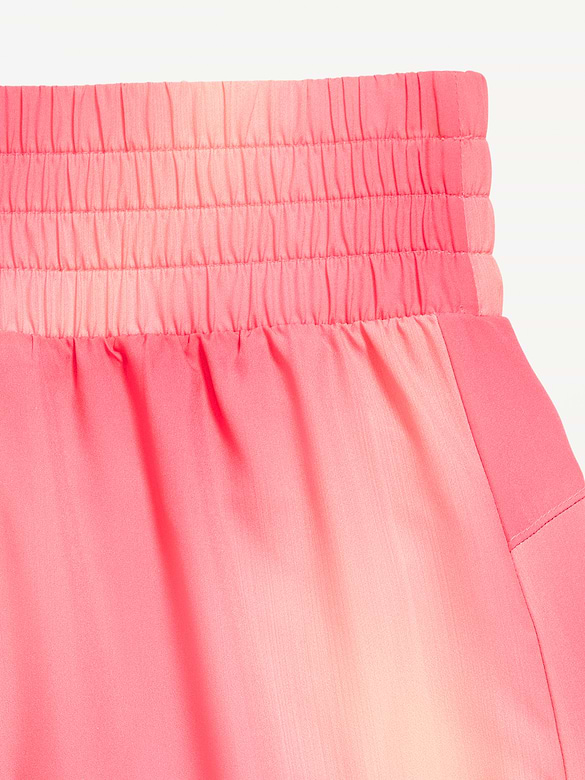 High-Waisted Dolphin-Hem Run Shorts for Girls