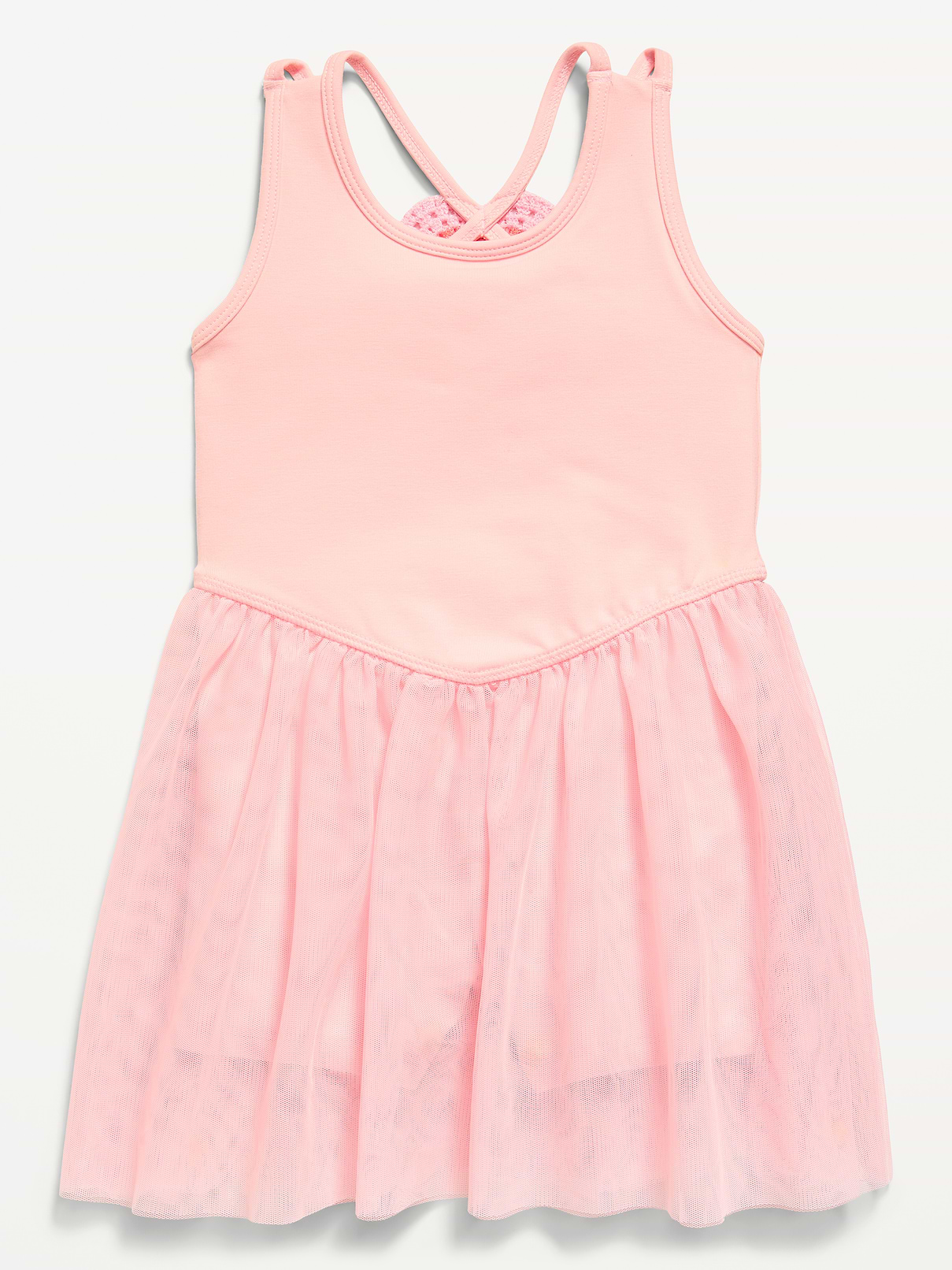 Image number 2 showing, Sleeveless Heart-Back Tutu Dress for Toddler Girls
