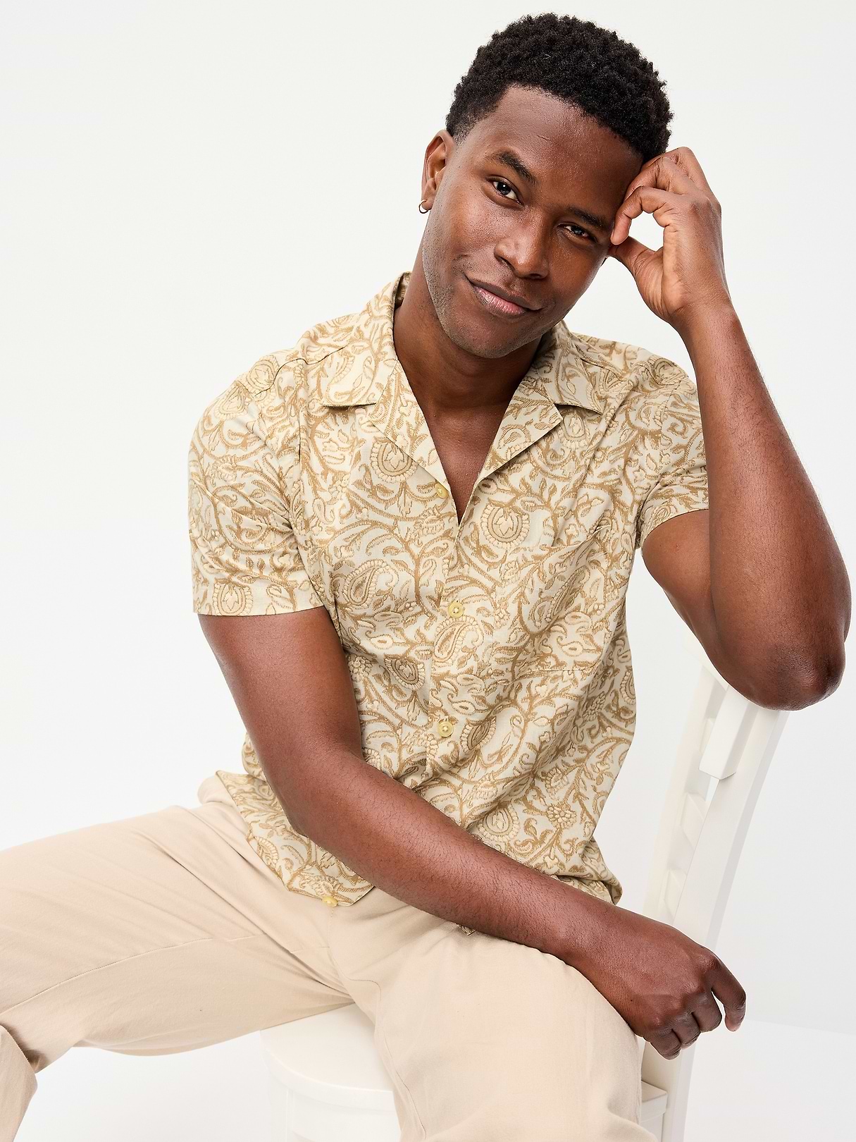 Short-Sleeve Camp Shirt | Old Navy