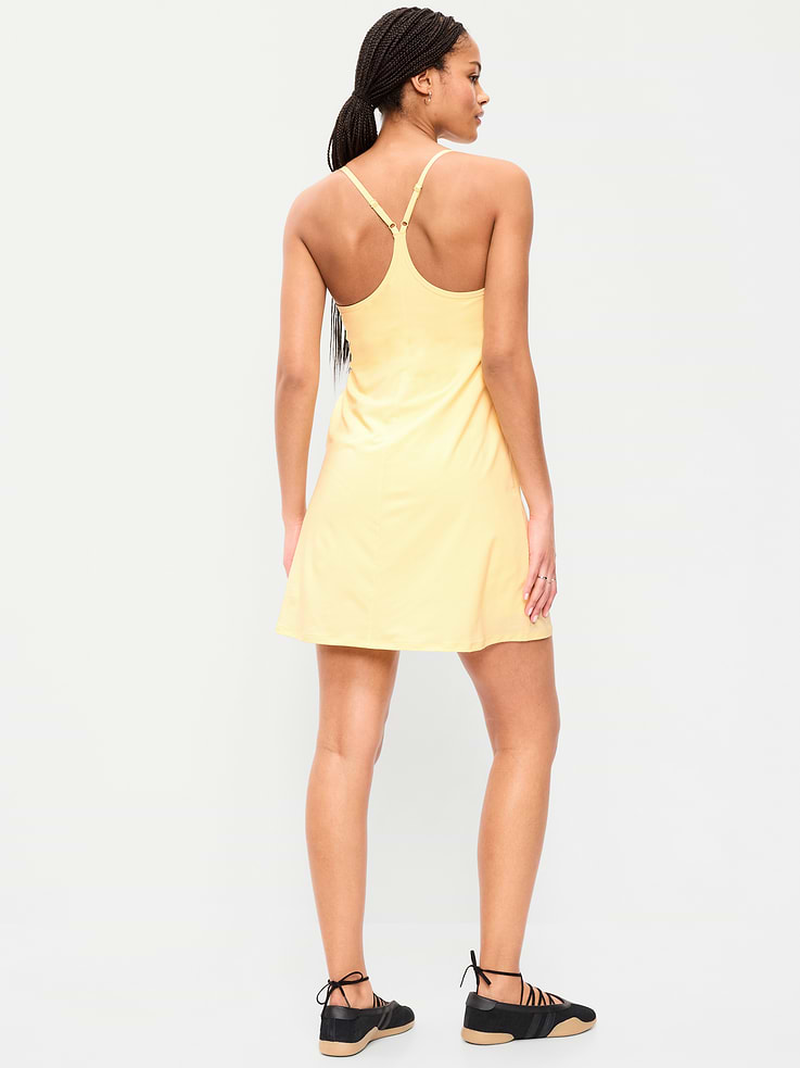 Image number 2 showing, Stretch Woven Racerback Tennis Dress