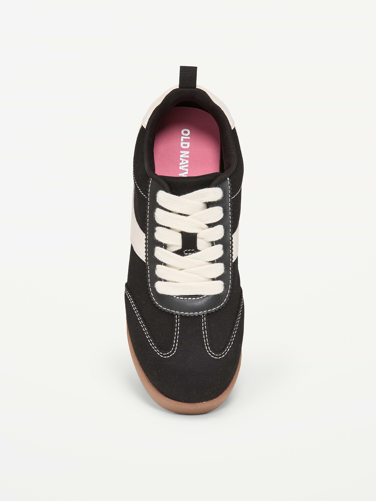 Image number 2 showing, Canvas Lace-Up Sneakers for Girls