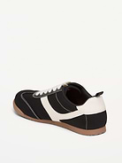 Image number 4 showing, Canvas Lace-Up Sneakers for Girls