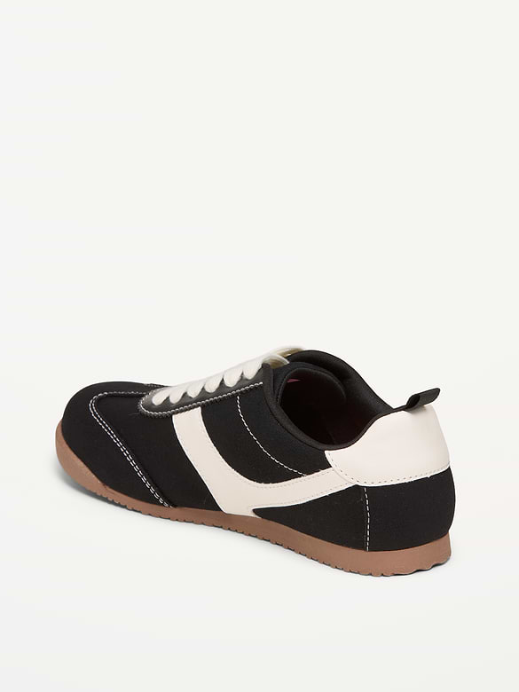 Canvas Lace-Up Sneakers for Girls