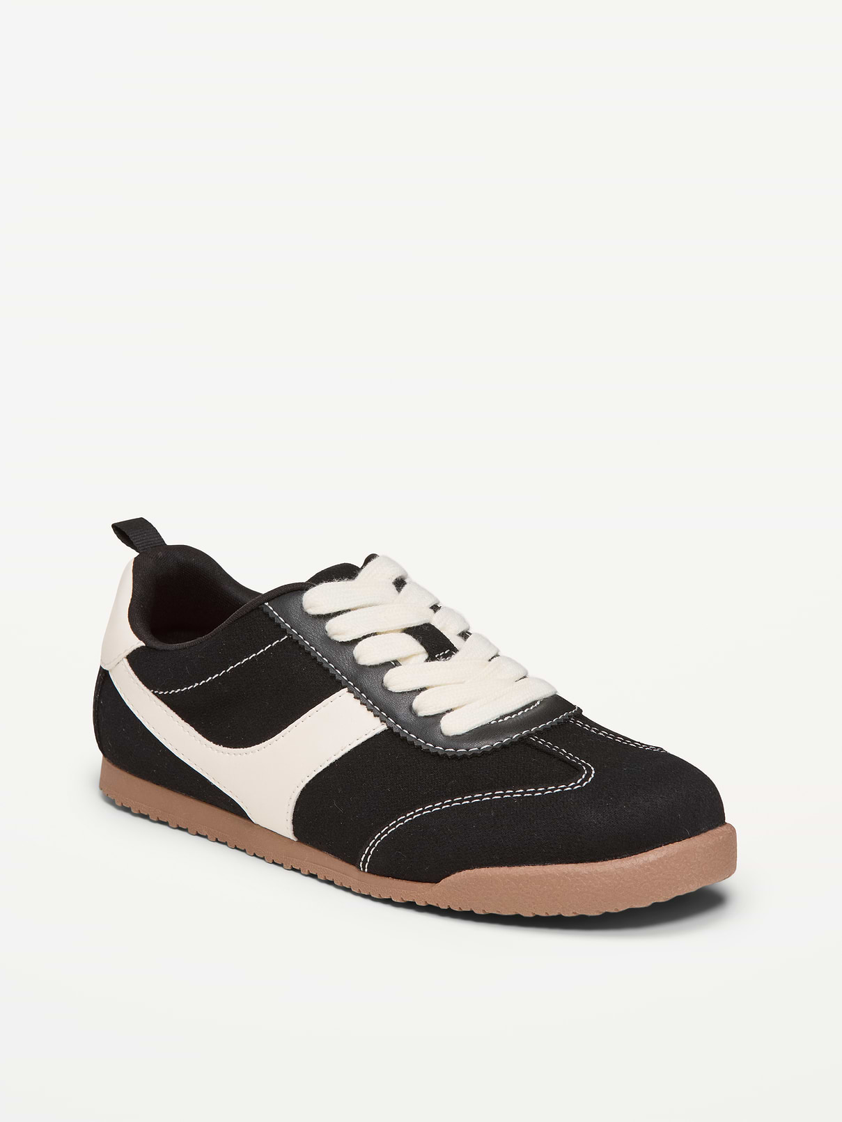 Image number 1 showing, Canvas Lace-Up Sneakers for Girls