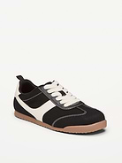 Image number 1 showing, Canvas Lace-Up Sneakers for Girls