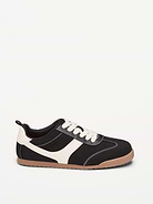 Image number 3 showing, Canvas Lace-Up Sneakers for Girls