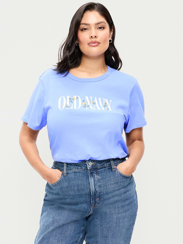 EveryWear Crew-Neck Logo-Graphic T-Shirt